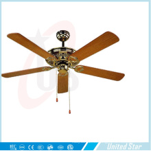 Ventilador de techo de la decoración de Unitedstar 52 &#39;&#39; (DCF-180) con CE / RoHS